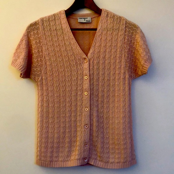 Suzette - Sweet Pink Vintage Cardigan 🌸 - Picture 2 of 9